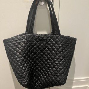 Large MZ Wallace "Metro" travel tote bag in quilted nylon